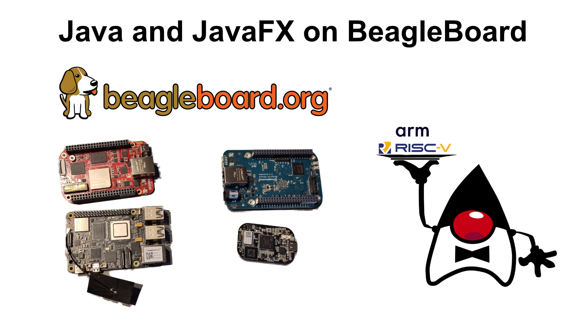 First Test of Java on BeagleBoards (ARM and RISC-V)