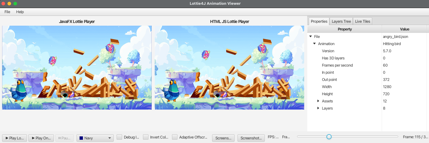 Testing Lottie4J JavaFX Animations in GitHub Actions Without a Display: JavaFX 26 Headless to the Rescue