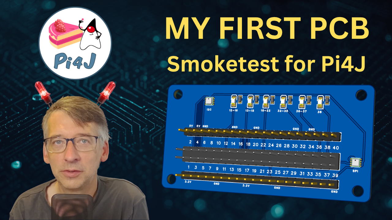 From breadboard chaos to a real PCB: designing the Pi4J smoke test board