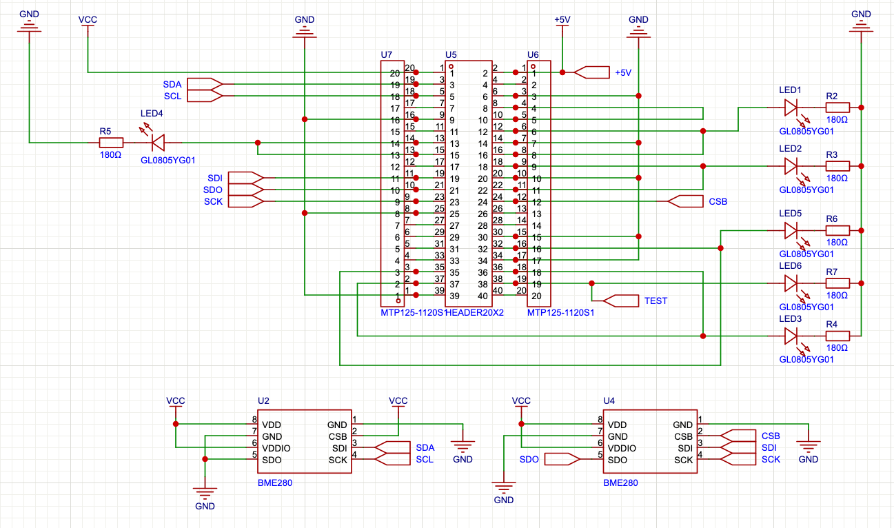 Wiring view in EasyEDA