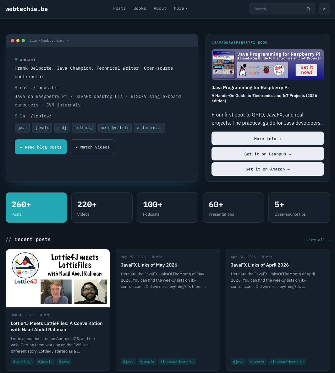 A Fresh Design for webtechie.be