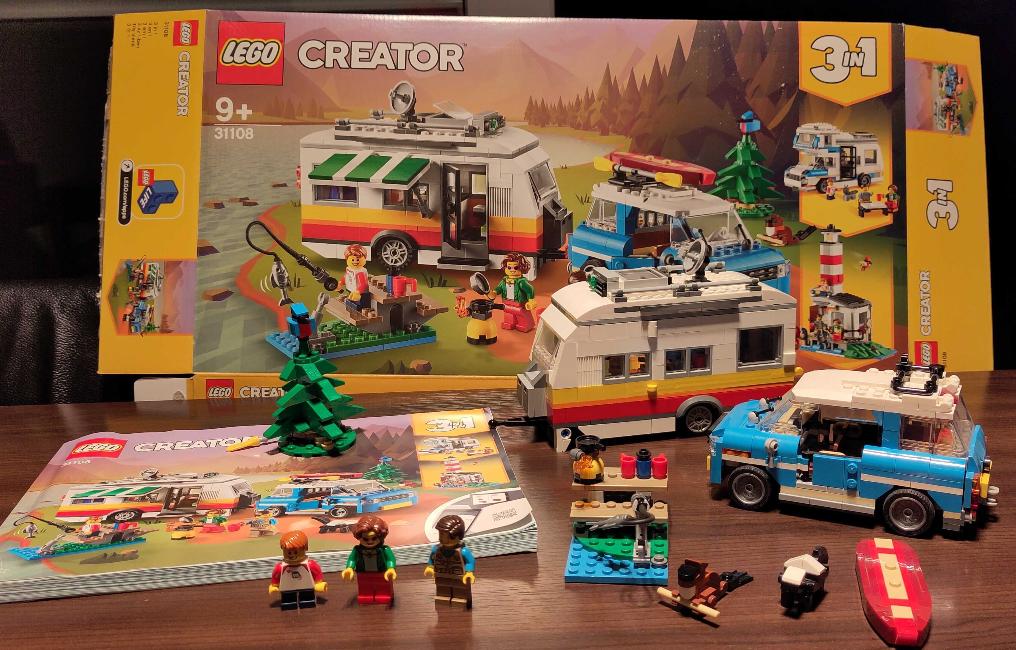 31108 - Wagen en caravan